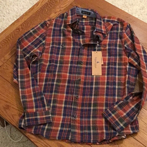 Tailor Vintage soft flannel shirt for men. Size small. Stretch, fast dry. 🔥NEW - Picture 2 of 12